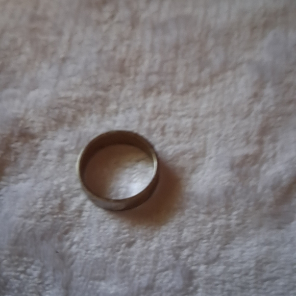 Silver Tone Mens Ring - Picture 2 of 2